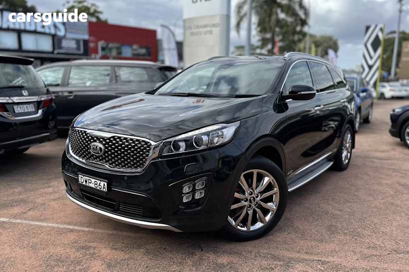 Black 2017 Kia Sorento Wagon Gt-Line (4X4)