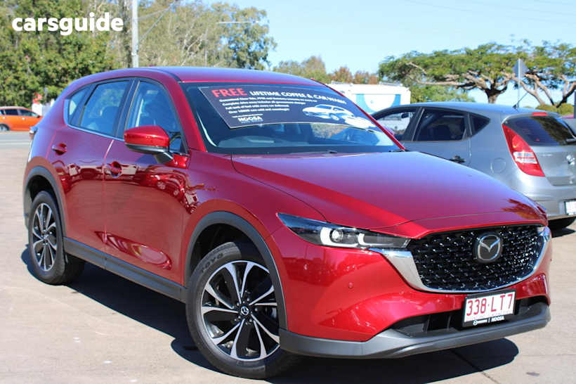 Red 2024 Mazda CX-5 SUV