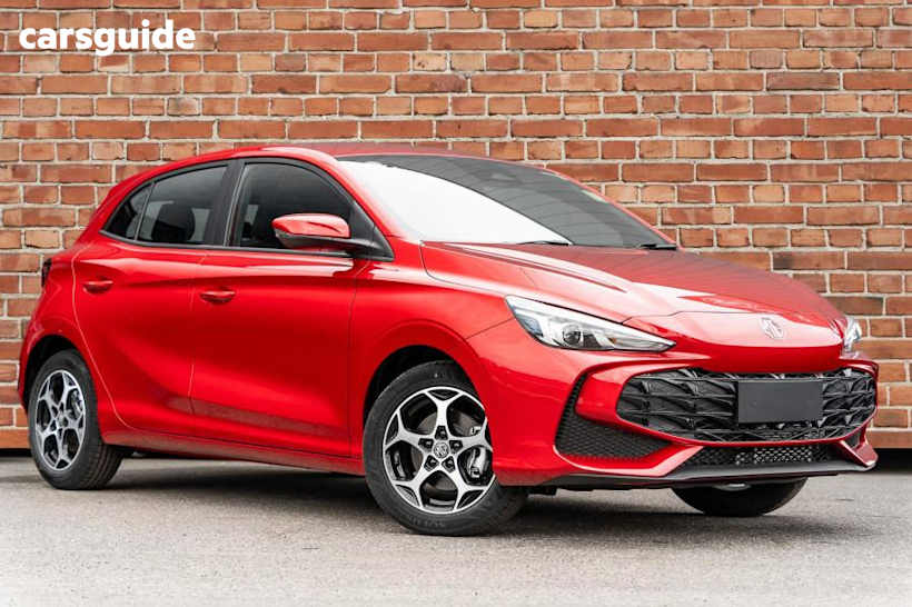 Red 2025 MG MG3 Hatch EXCITE F