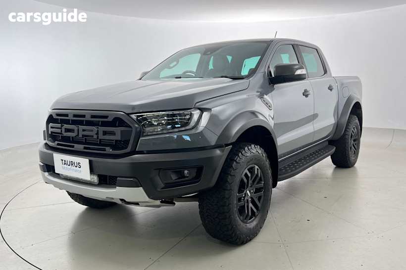 Grey 2021 Ford Ranger Ute Tray RAPTOR 4X4