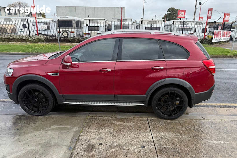 Red 2014 Holden Captiva SUV 7 LTZ 4X4