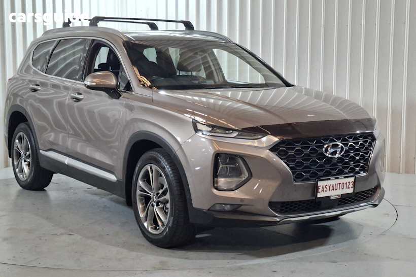 Bronze 2019 Hyundai Santa FE Wagon Highlander Crdi Burg (Awd)