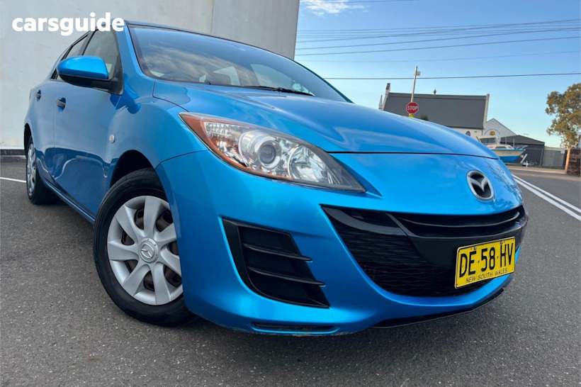 Blue 2010 Mazda 3 Hatchback Neo