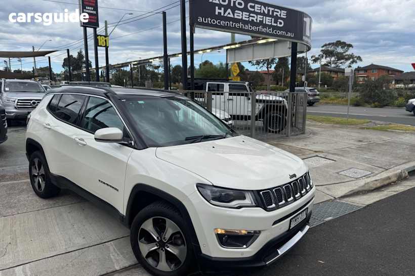 White 2018 Jeep Compass SUV LIMITED 4X4