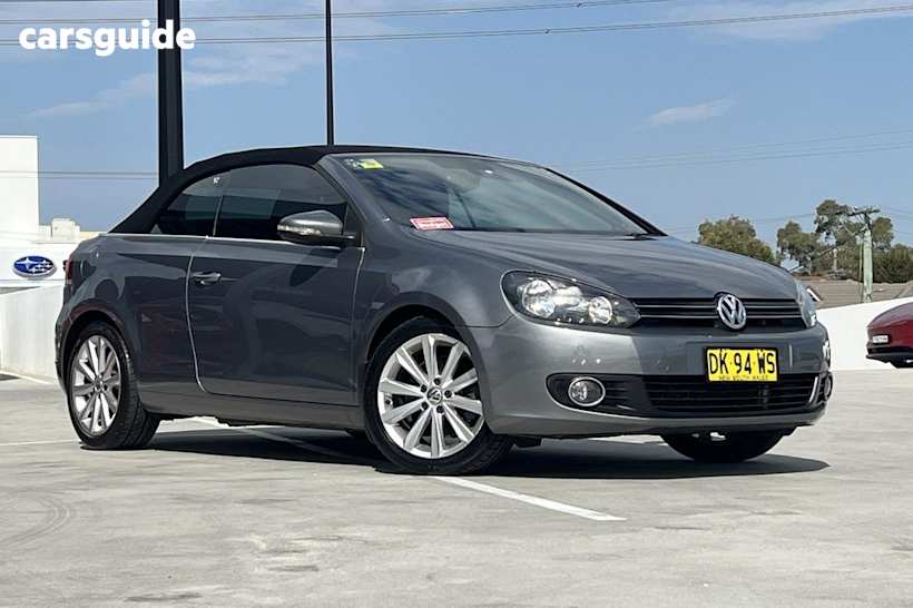 Grey 2014 Volkswagen Golf Cabriolet 118 Tsi