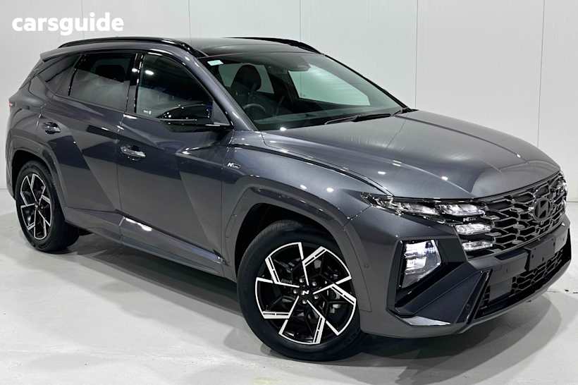 Grey 2024 Hyundai Tucson SUV PREMIUM N LINE 4X4