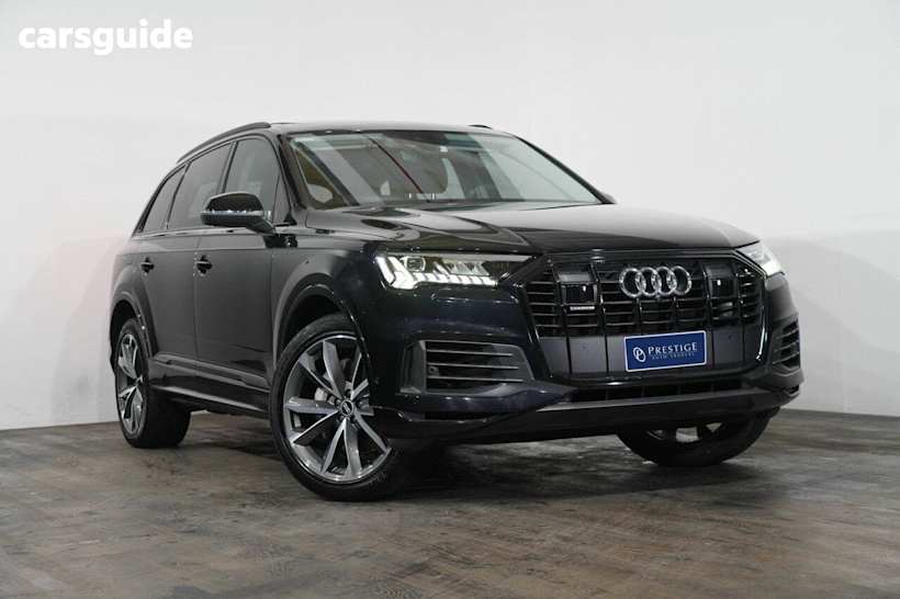 Black 2021 Audi Q7 Wagon 50 Tdi Quattro Mhev