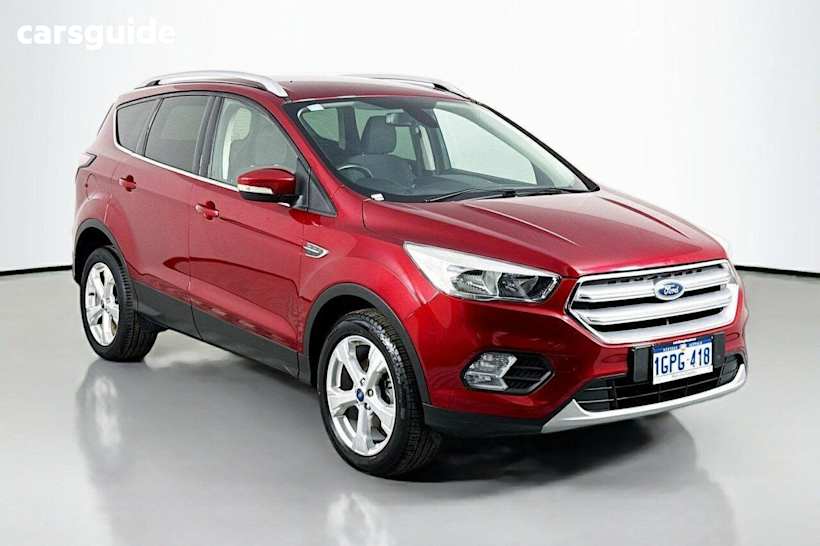 Red 2018 Ford Escape Wagon Trend (Fwd)