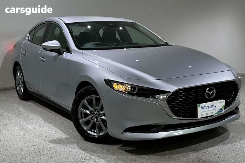 Silver 2023 Mazda Mazda3 Sedan G20 PURE F