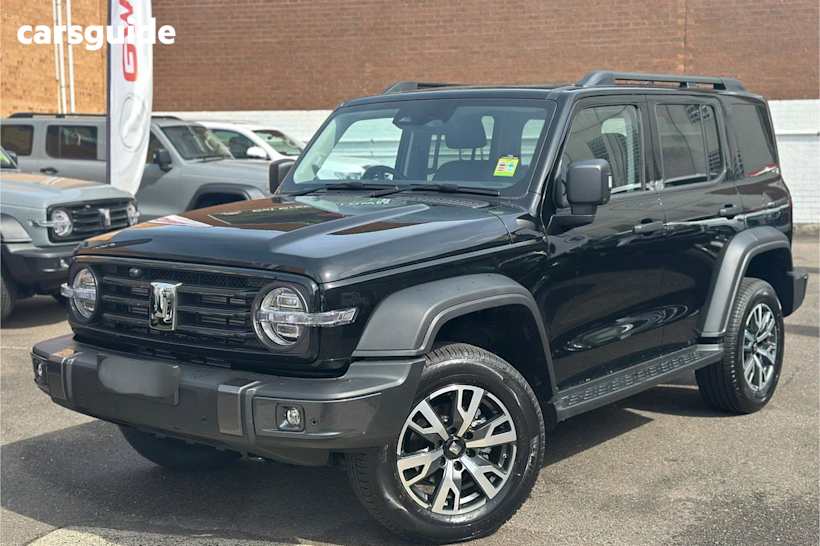 Black 2025 GWM Tank 300 SUV ULTRA 4X4