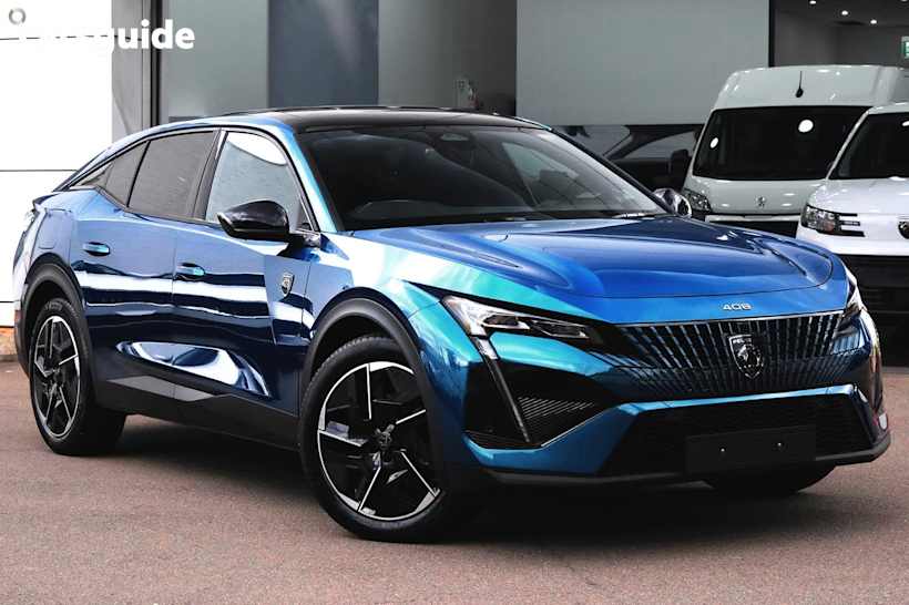 Blue 2025 Peugeot 408 SUV GT PREMIUM HYBRID F