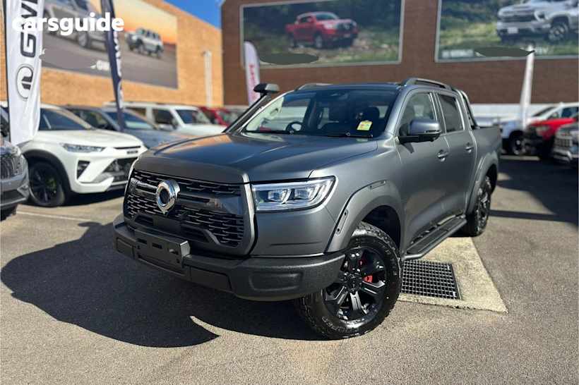 Grey 2025 GWM Cannon Dual Cab Utility Xsr (4X4)