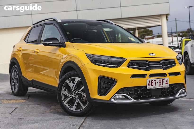 Yellow 2020 Kia Stonic SUV GT-LINE F
