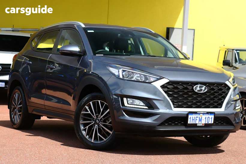 Grey 2021 Hyundai Tucson Wagon Active X (2Wd)