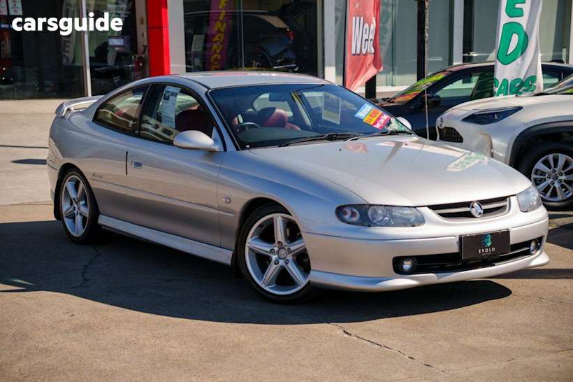 Silver 2002 Holden Monaro Coupe Cv8