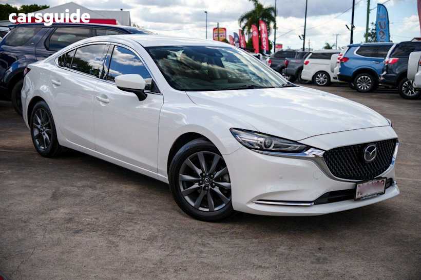 White 2018 Mazda 6 Sedan Touring