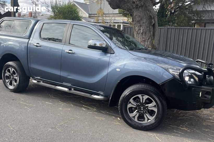Blue 2017 Mazda BT-50 Dual Cab Utility Xtr (4X4)