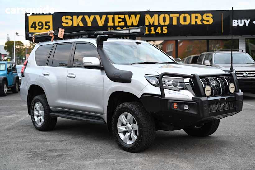 Silver 2018 Toyota Landcruiser Prado SUV GXL 4X4
