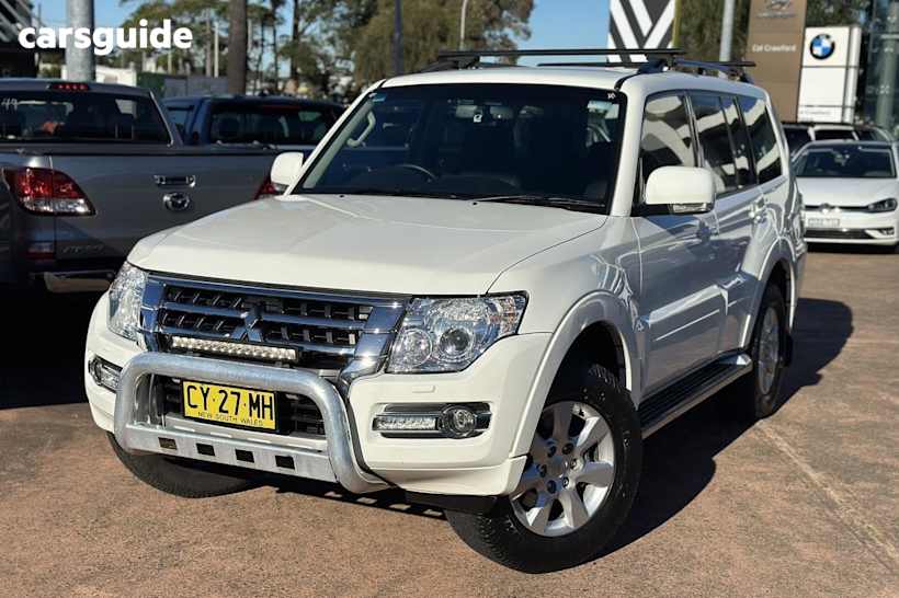 White 2020 Mitsubishi Pajero Wagon Glx (4X4) 7 Seat