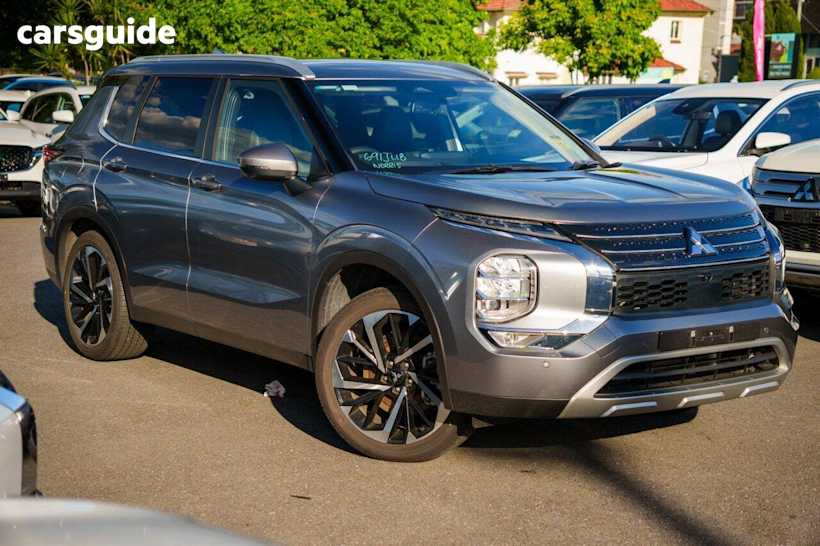 Grey 2024 Mitsubishi Outlander Wagon Aspire 7 Seat (2Wd)