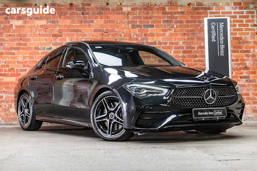 Black 2024 Mercedes-Benz CLA250 Coupe 4Matic