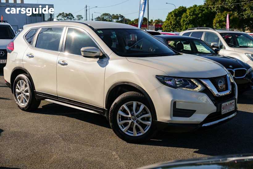 White 2018 Nissan X-Trail Wagon St 7 Seat (2Wd)