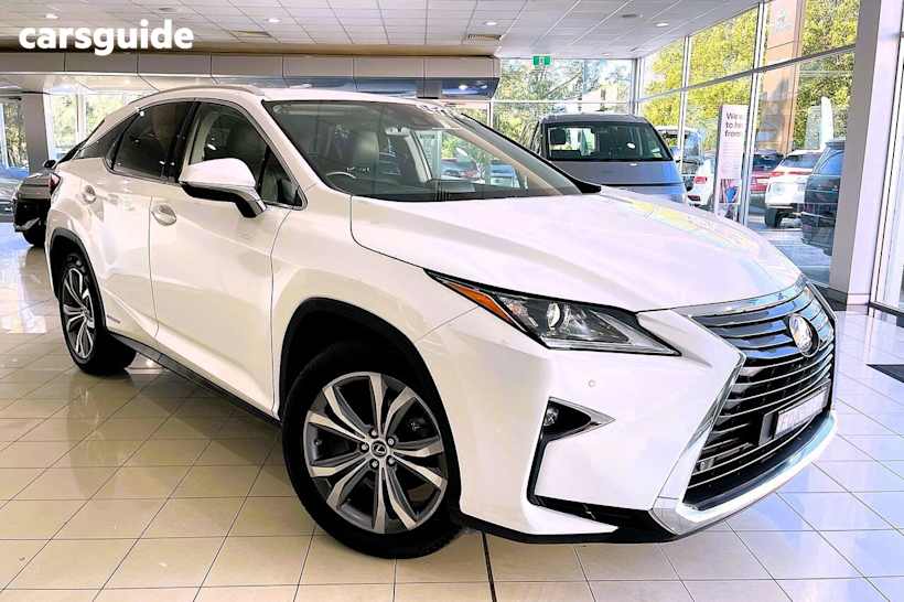 White 2019 Lexus RX450H Wagon Luxury Hybrid