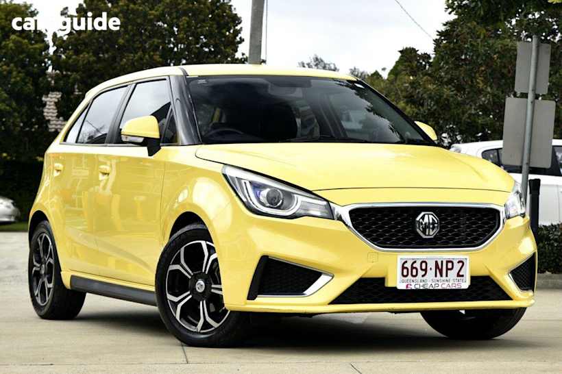 Yellow 2019 MG MG3 Hatchback Excite