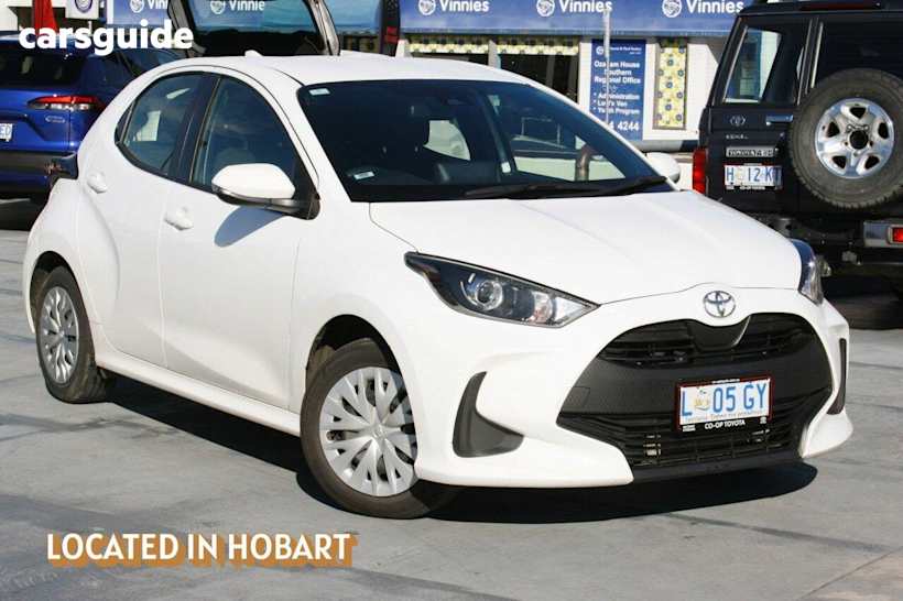White 2023 Toyota Yaris Hatch ASCENT SPORT F