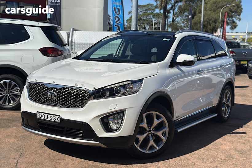 White 2016 Kia Sorento Wagon Platinum (4X4)