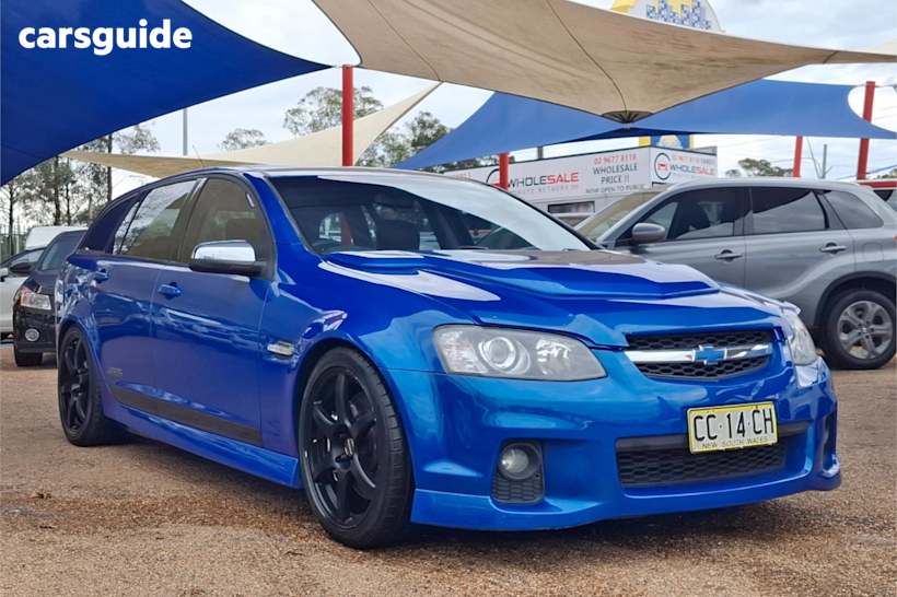 Blue 2011 Holden Commodore SUV SS V REDLINE R
