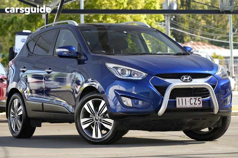 Blue 2014 Hyundai IX35 Wagon Highlander (Awd)