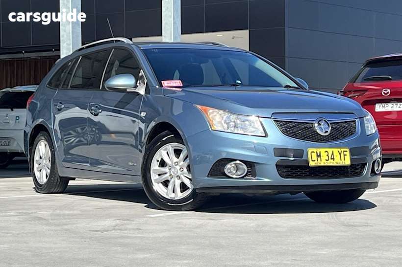 Blue 2013 Holden Cruze Sportswagon Cd