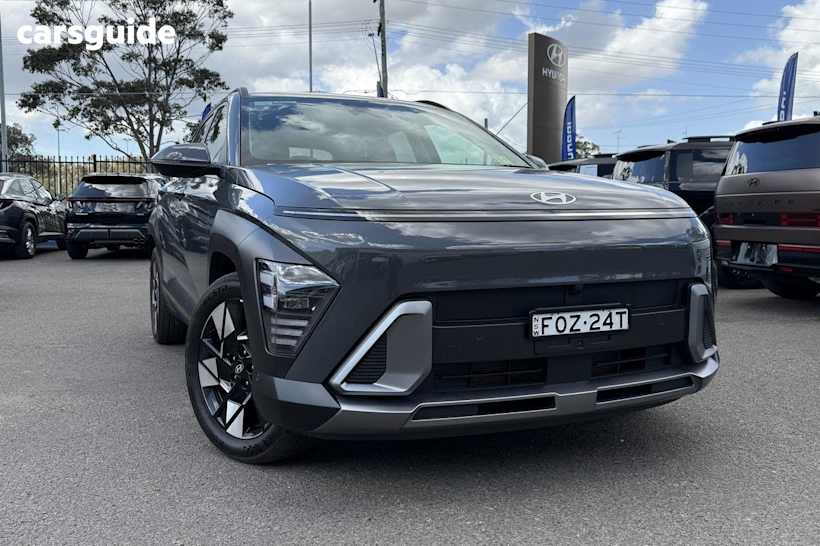 Grey 2025 Hyundai Kona Wagon Premium