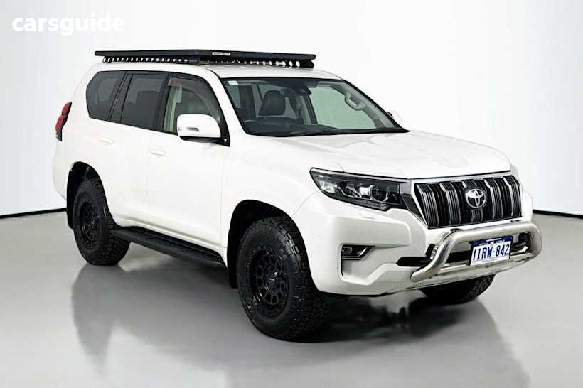 White 2019 Toyota Landcruiser Prado SUV GXL 4X4