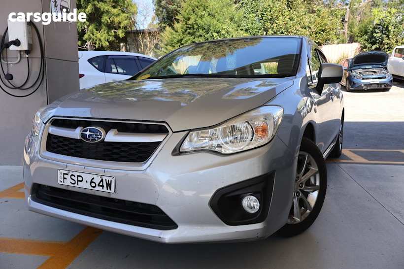 Silver 2014 Subaru Impreza Hatchback 2.0I (Awd)