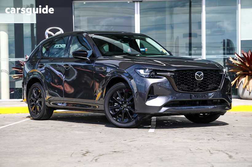 Grey 2025 Mazda CX-60 Wagon G40E Gt Hybrid