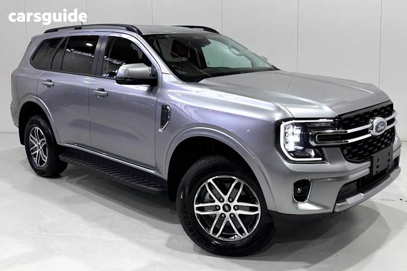 Silver 2024 Ford Everest SUV TREND 4X4