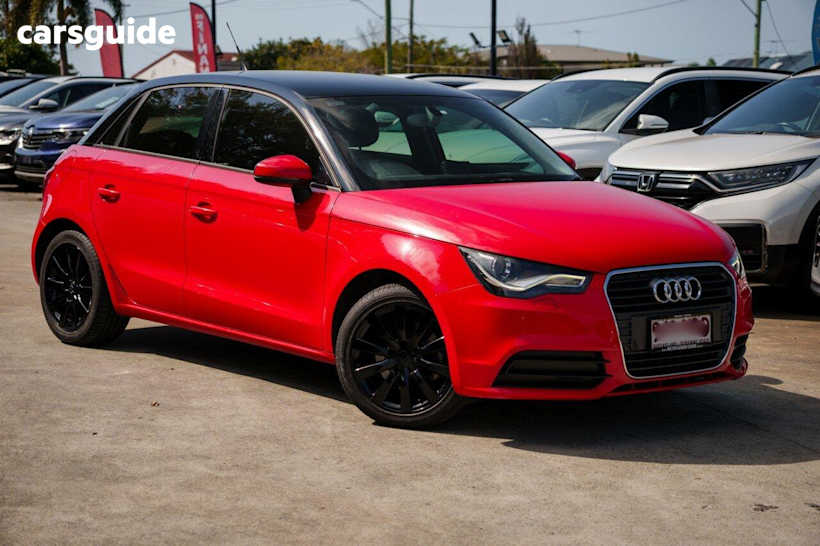 Red 2014 Audi A1 Hatchback Sportback 1.4 Tfsi Attraction