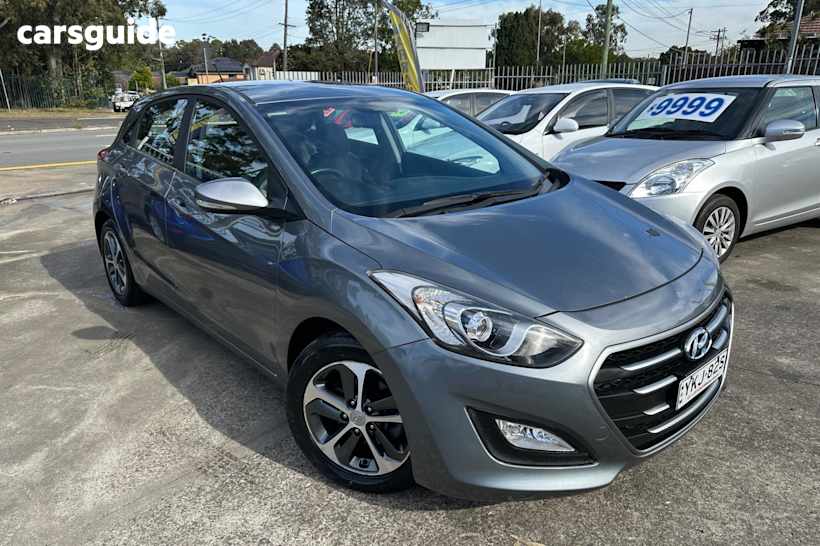 Grey 2015 Hyundai I30 Hatchback Active X