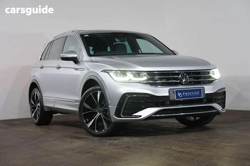 Silver 2023 Volkswagen Tiguan Wagon 162Tsi R-Line