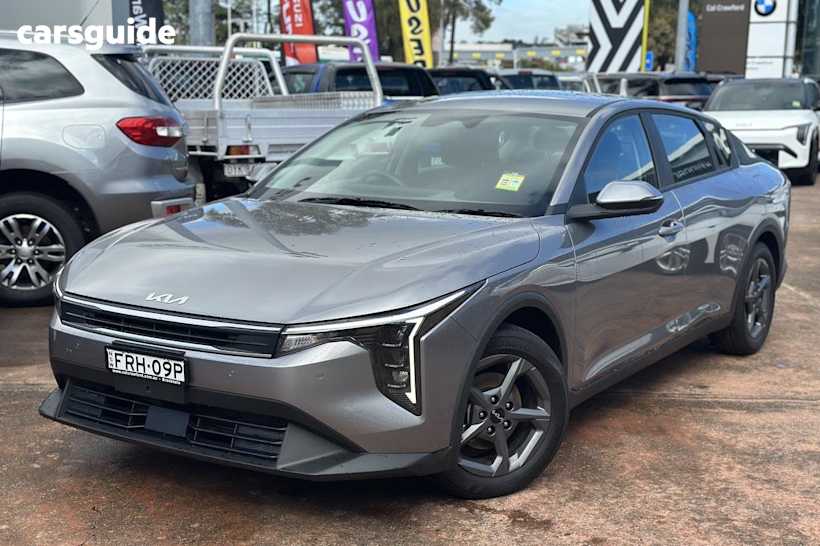 Grey 2025 Kia K4 Sedan S