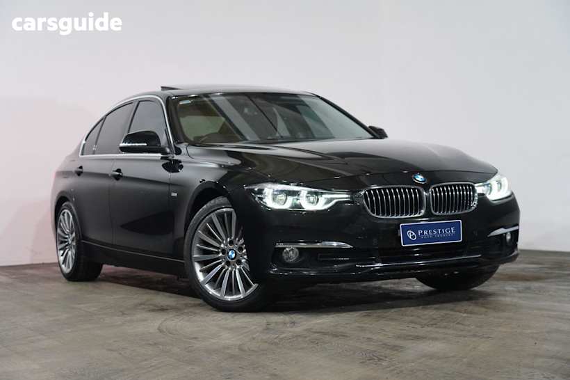 Black 2018 BMW 320D Sedan Luxury Line