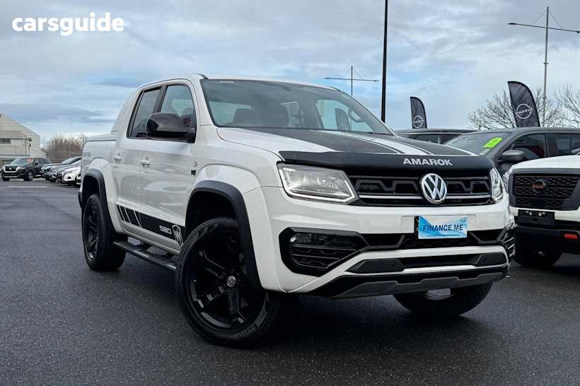 White 2021 Volkswagen Amarok Ute Tray TDI580 W580S 4X4