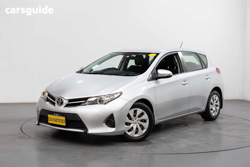 Silver 2013 Toyota Corolla Hatchback Ascent