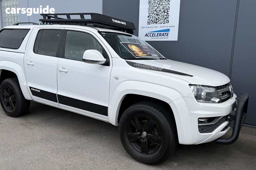 White 2017 Volkswagen Amarok Dual Cab Utility V6 Tdi 550 Sportline