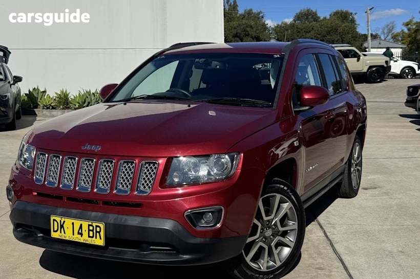 Red 2013 Jeep Compass Wagon Limited (4X4)
