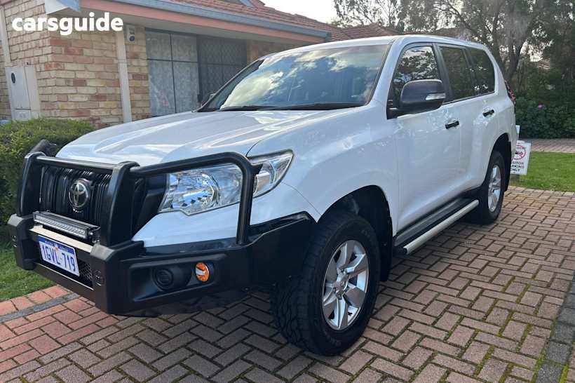 White 2019 Toyota Landcruiser Prado Wagon Gx (4X4)