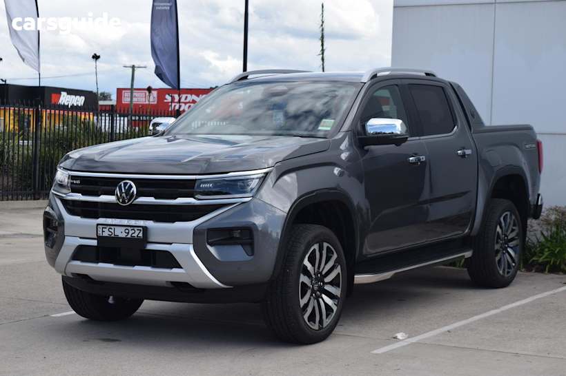Grey 2025 Volkswagen Amarok Dual Cab Utility Aventura Tdi600 4Motion