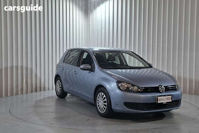 Blue 2011 Volkswagen Golf Hatchback 77 Tsi